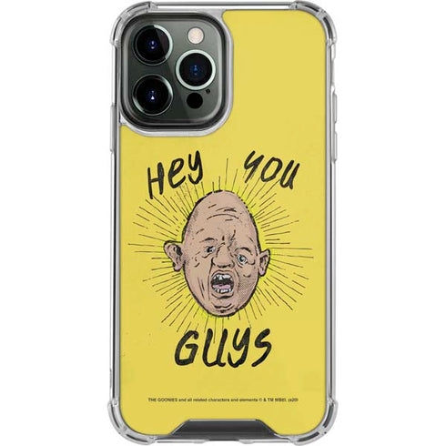 Warner Bros The Goonies (1985) Hey You Guys iPhone 13 Pro Max Clear Case